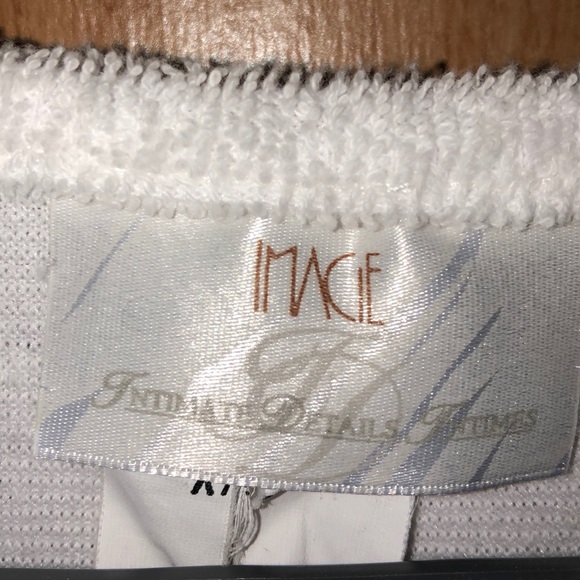 XXL White Terry Cloth House Robe - Picture 5 of 6